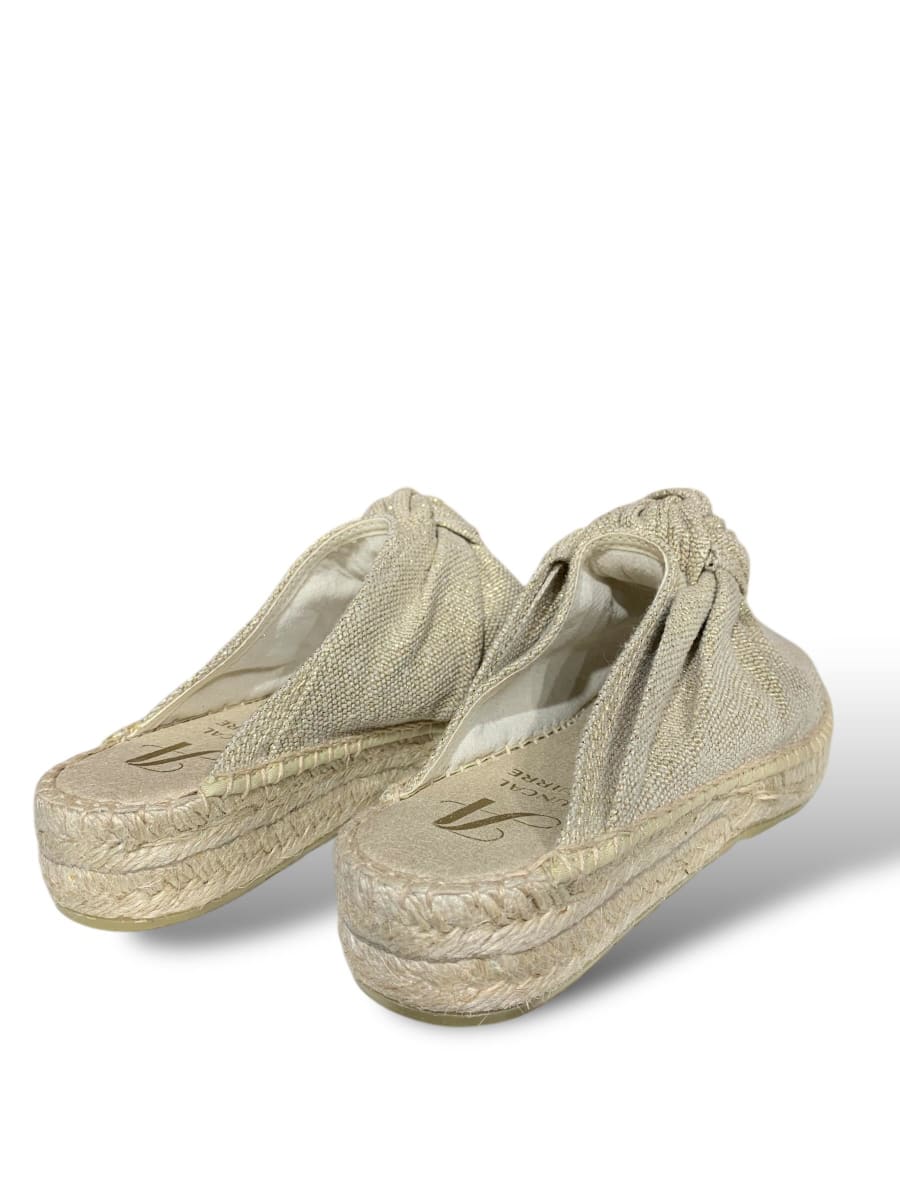 ALPARGATA LINO EPOQUE ORO6