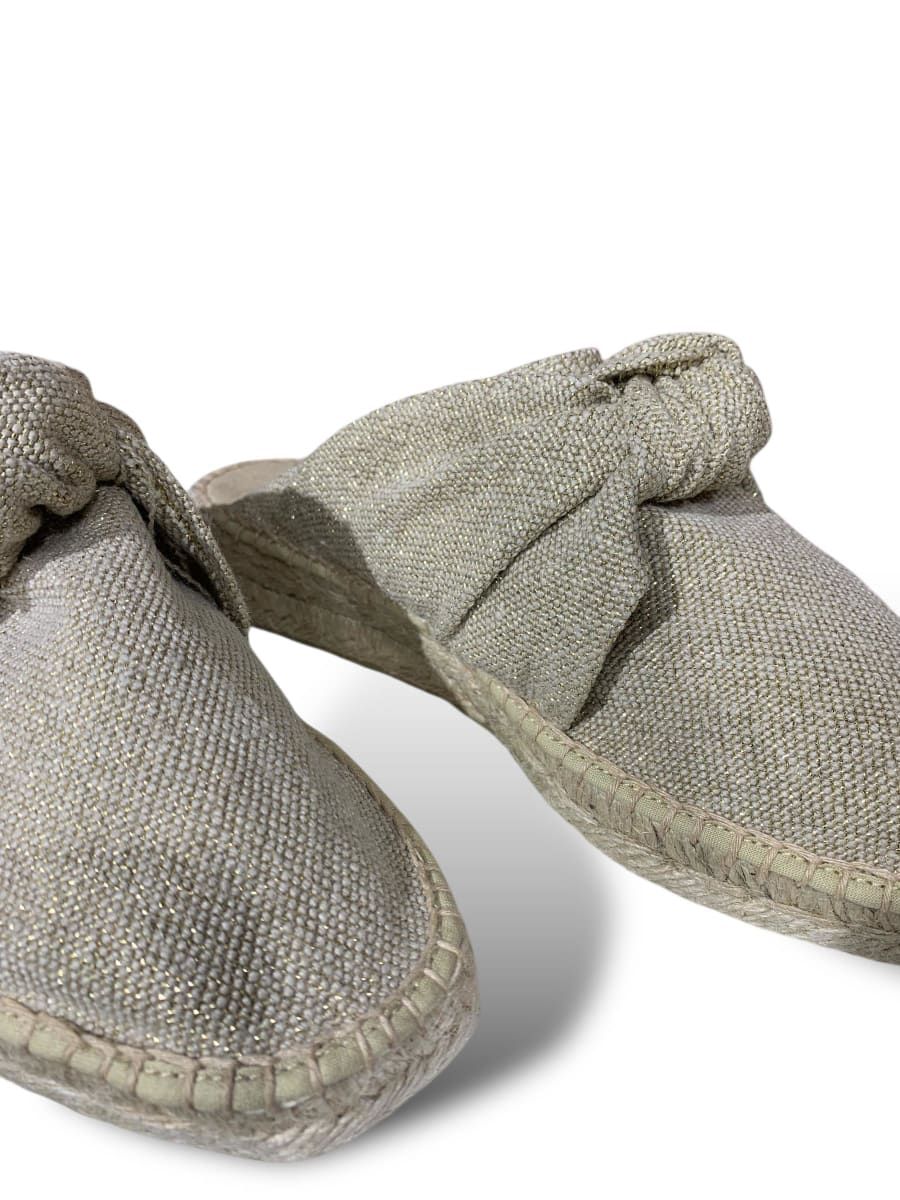 ALPARGATA LINO EPOQUE ORO8