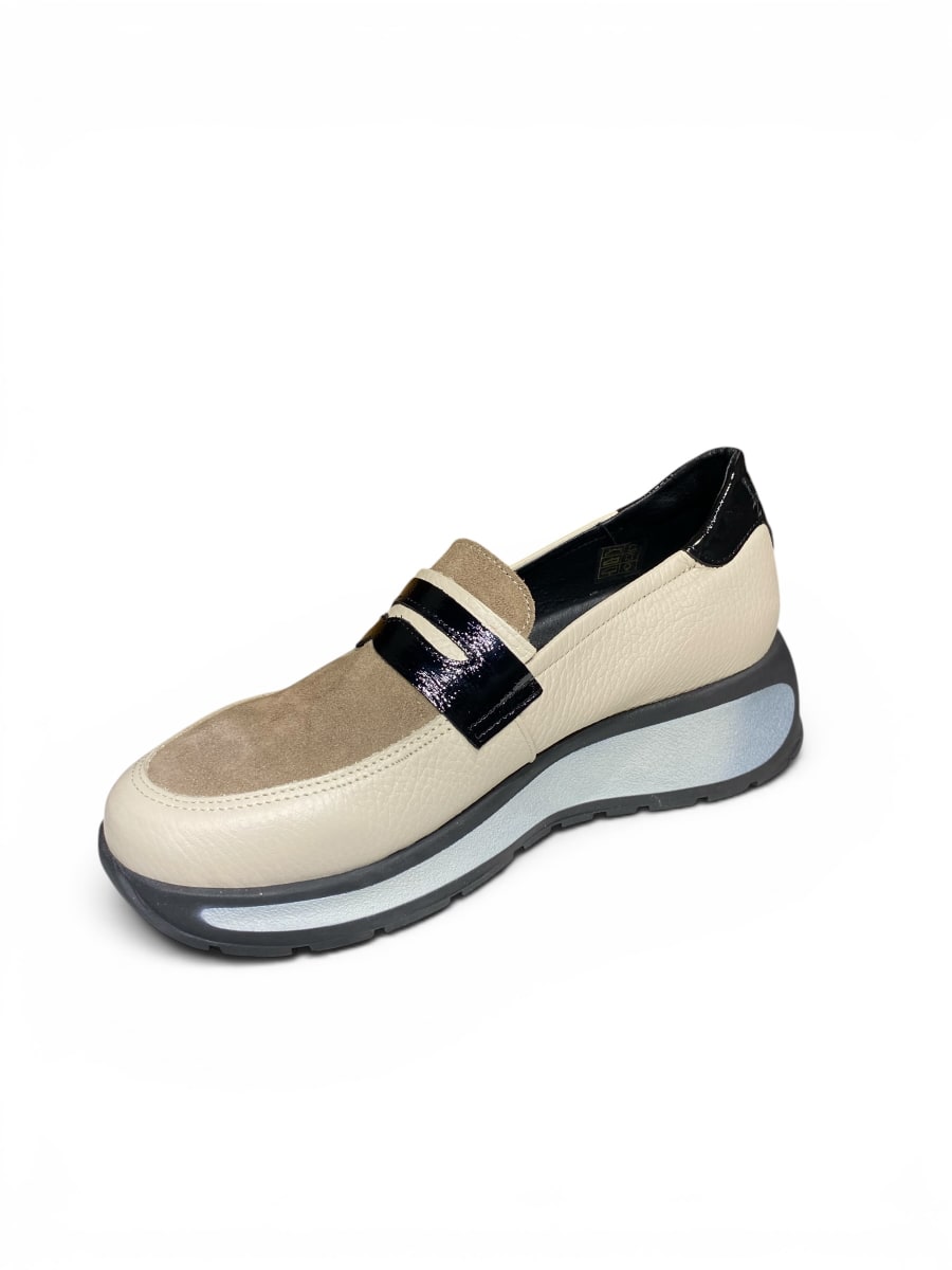MOCASIN CARLOTA BRUNO PAOLI BEIGE1