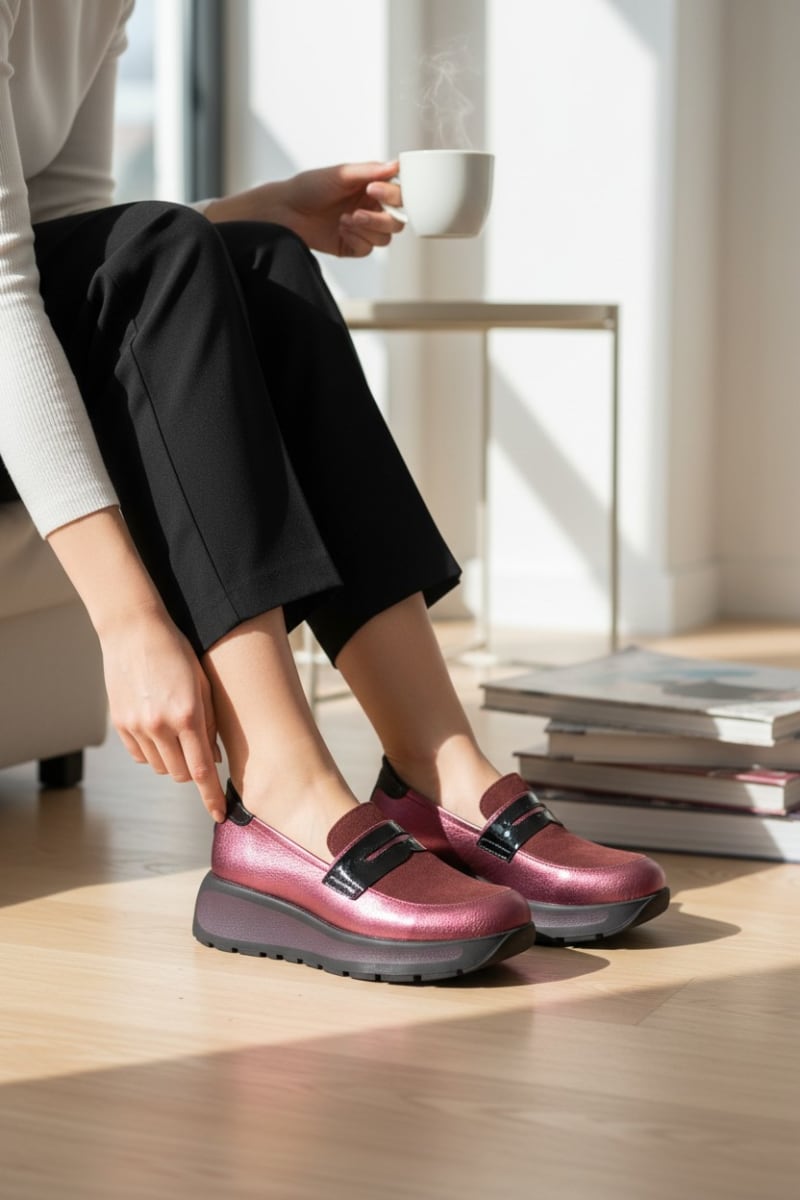 MOCASIN BORDO BRUNO PAOLI BURDEO1