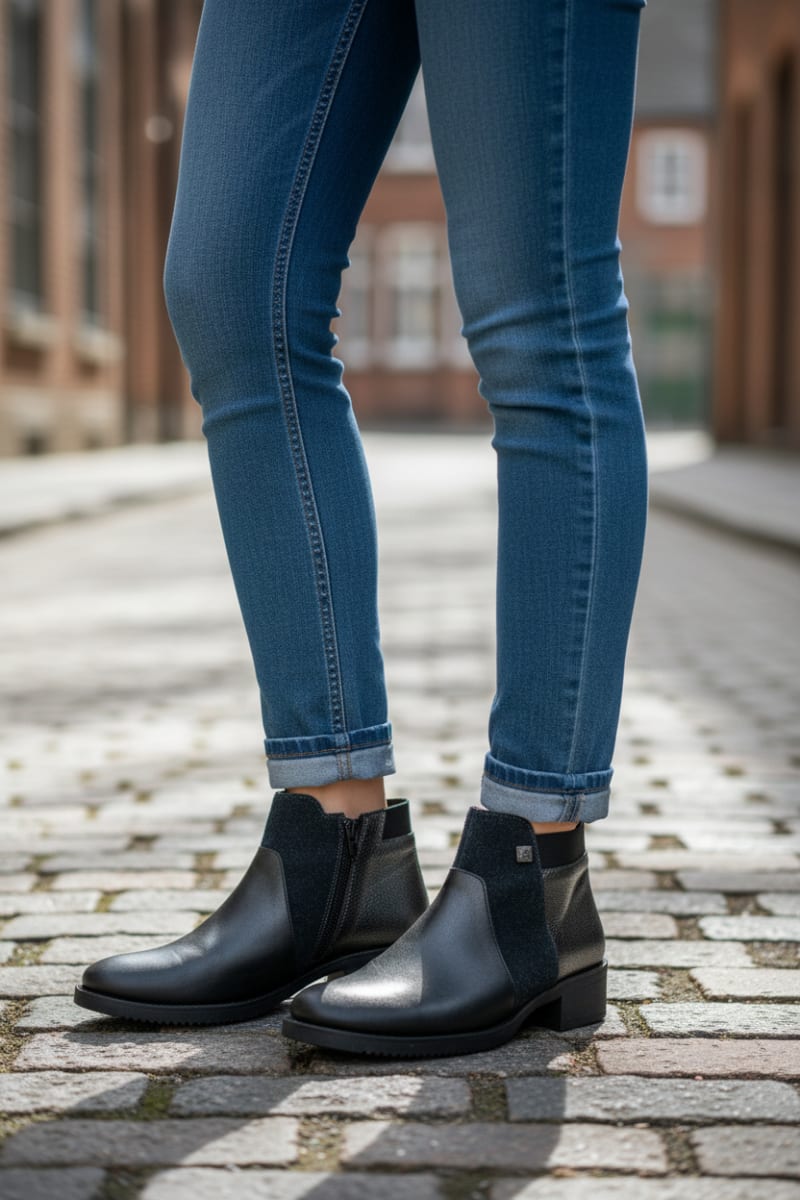 BOTIN AMAZONA NEGRO ACERO MUGA1