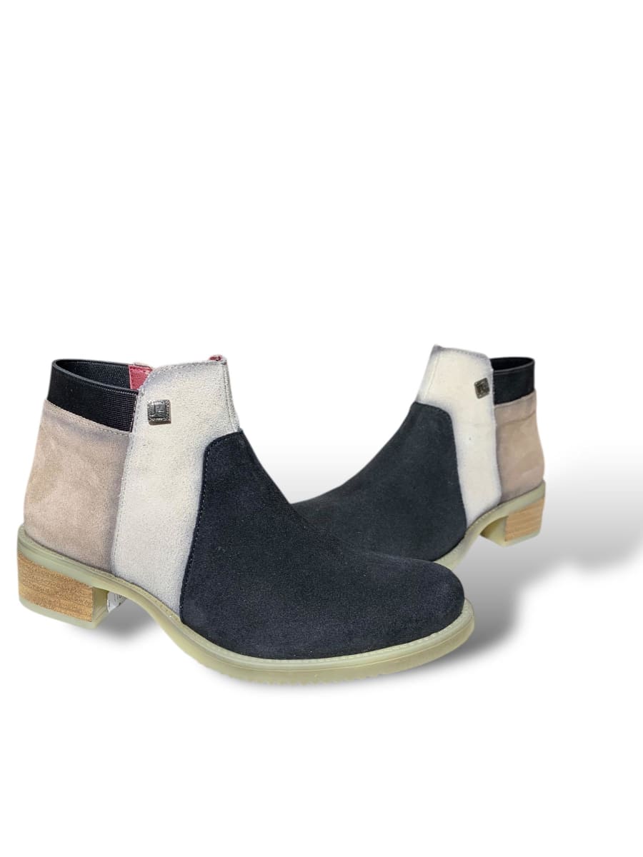 BOTIN AMAZONA NEGRO HIEL0 PIEDRA VELUR NRO 397