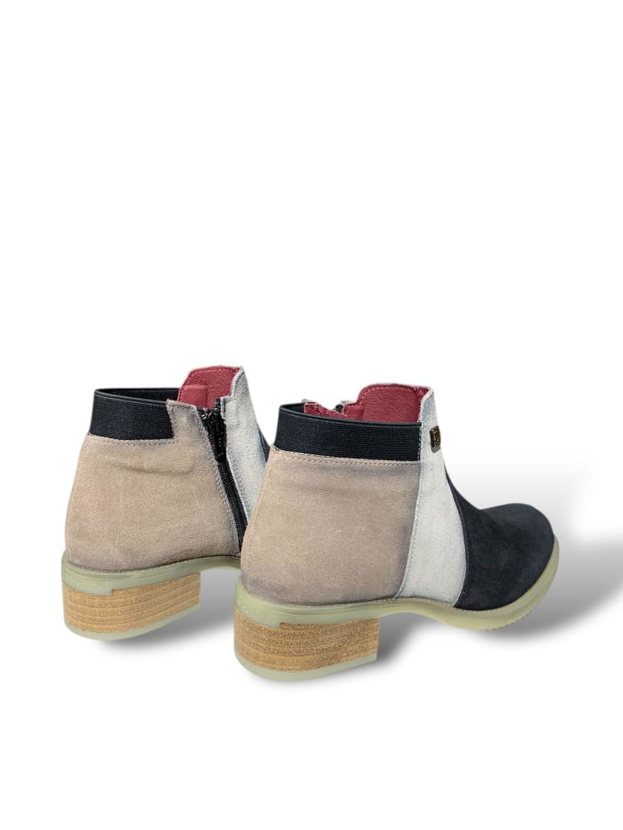 BOTIN AMAZONA NEGRO HIEL0 PIEDRA VELUR NRO 394