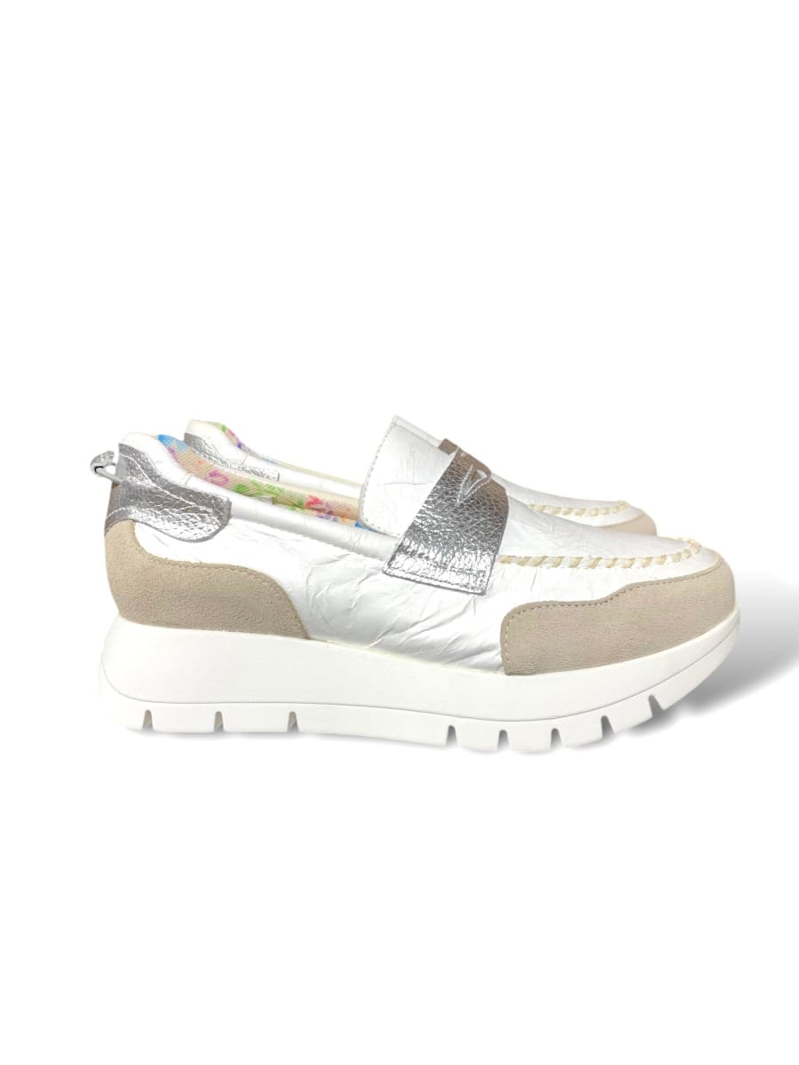 MOCASIN BELEN HIELO PLATA ANTE2