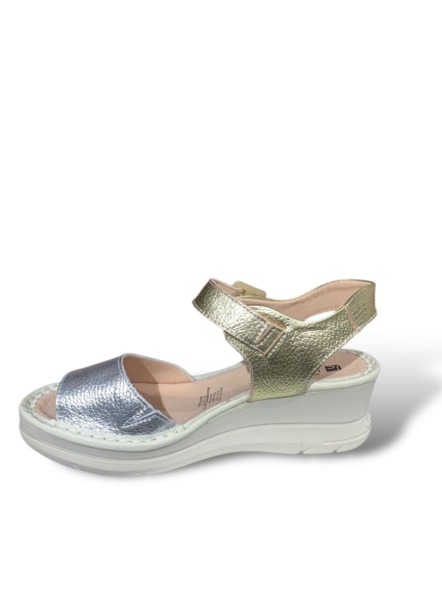 SANDALIA VERONICA PLATA CHAMP7