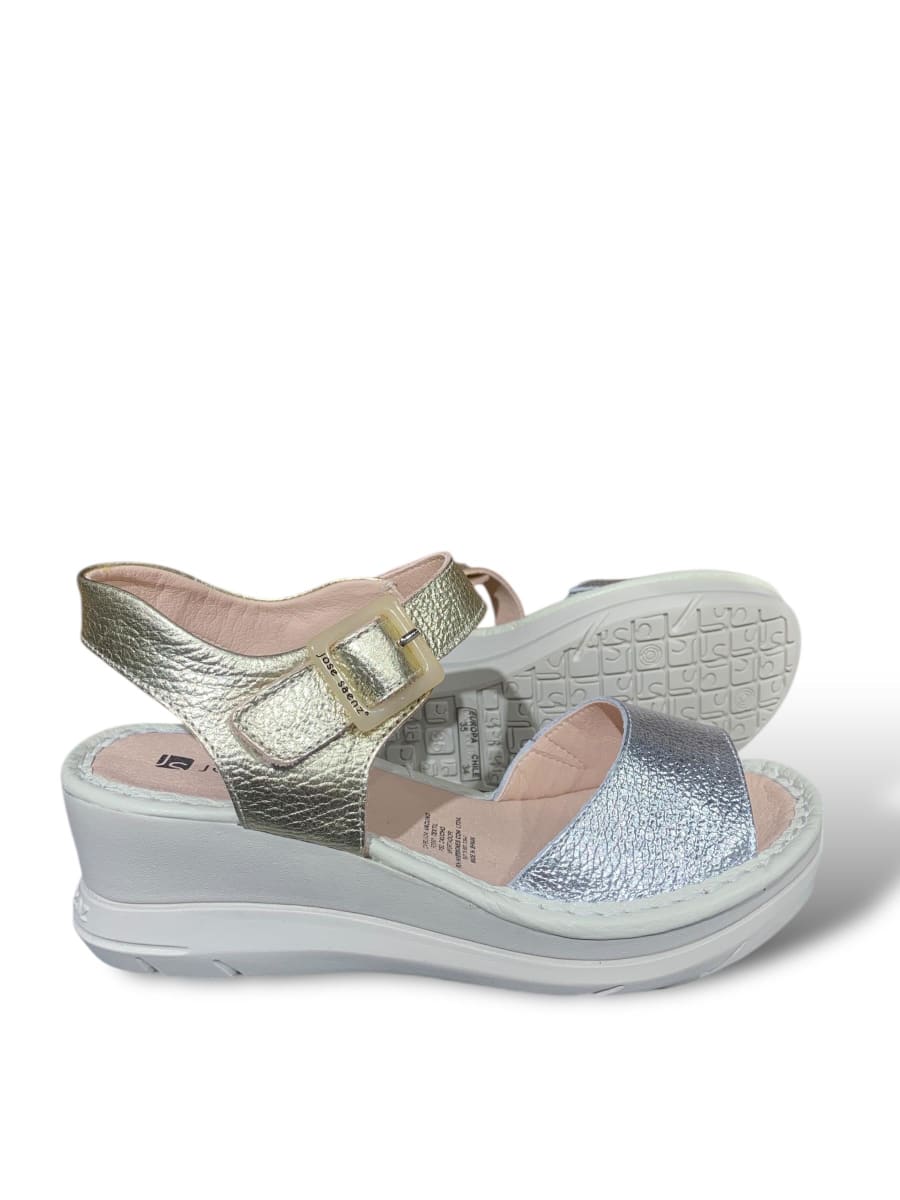 SANDALIA VERONICA PLATA CHAMP4