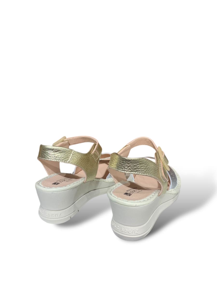 SANDALIA VERONICA PLATA CHAMP3