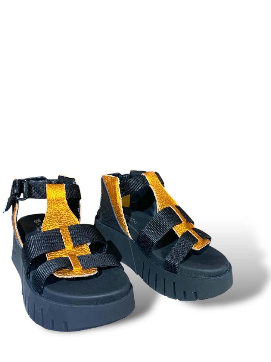 SANDALIA MANUELA NARANJA NEGRO3