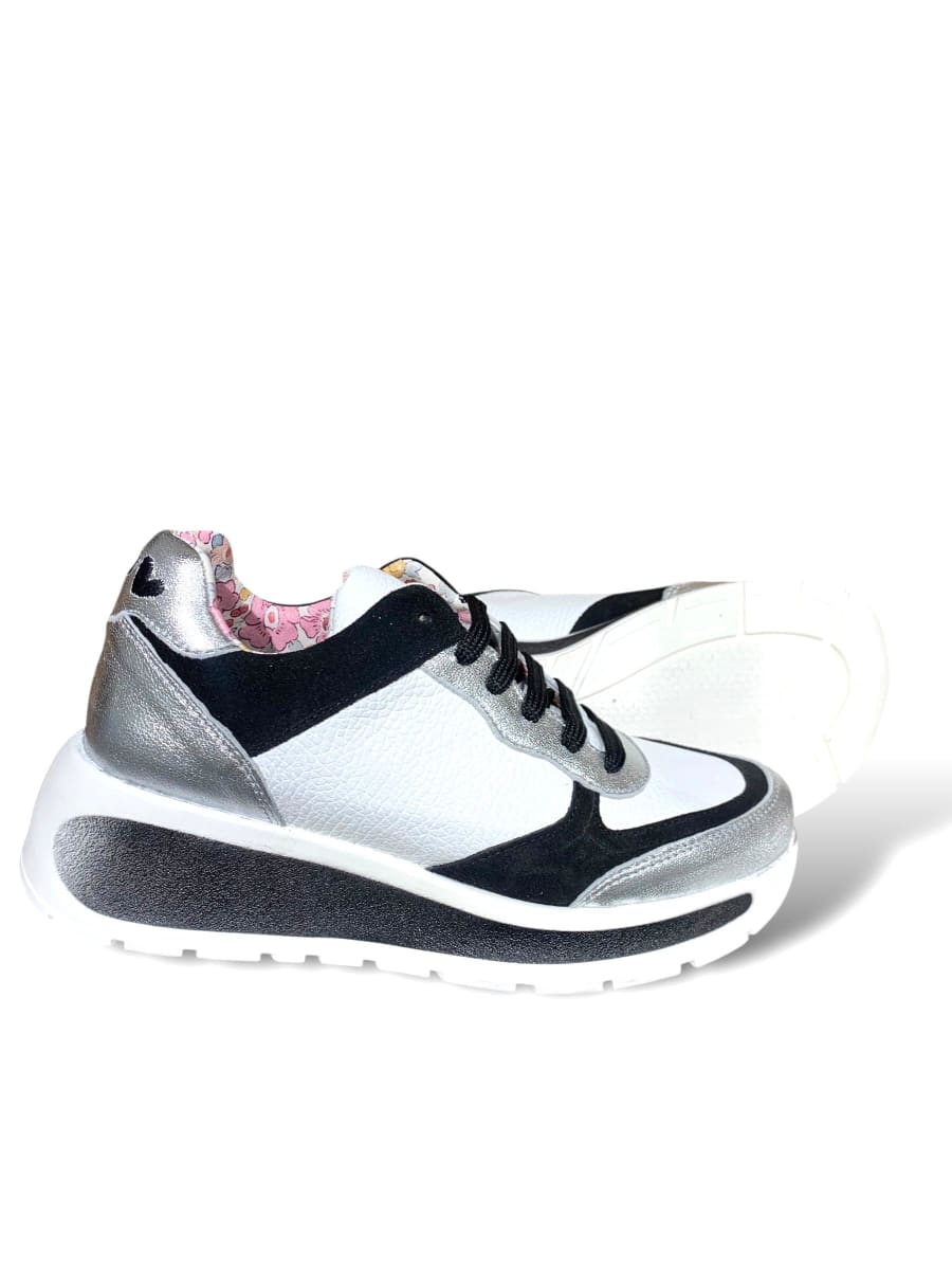 DEPORTIVO PLATA BLANCO SNOCK5
