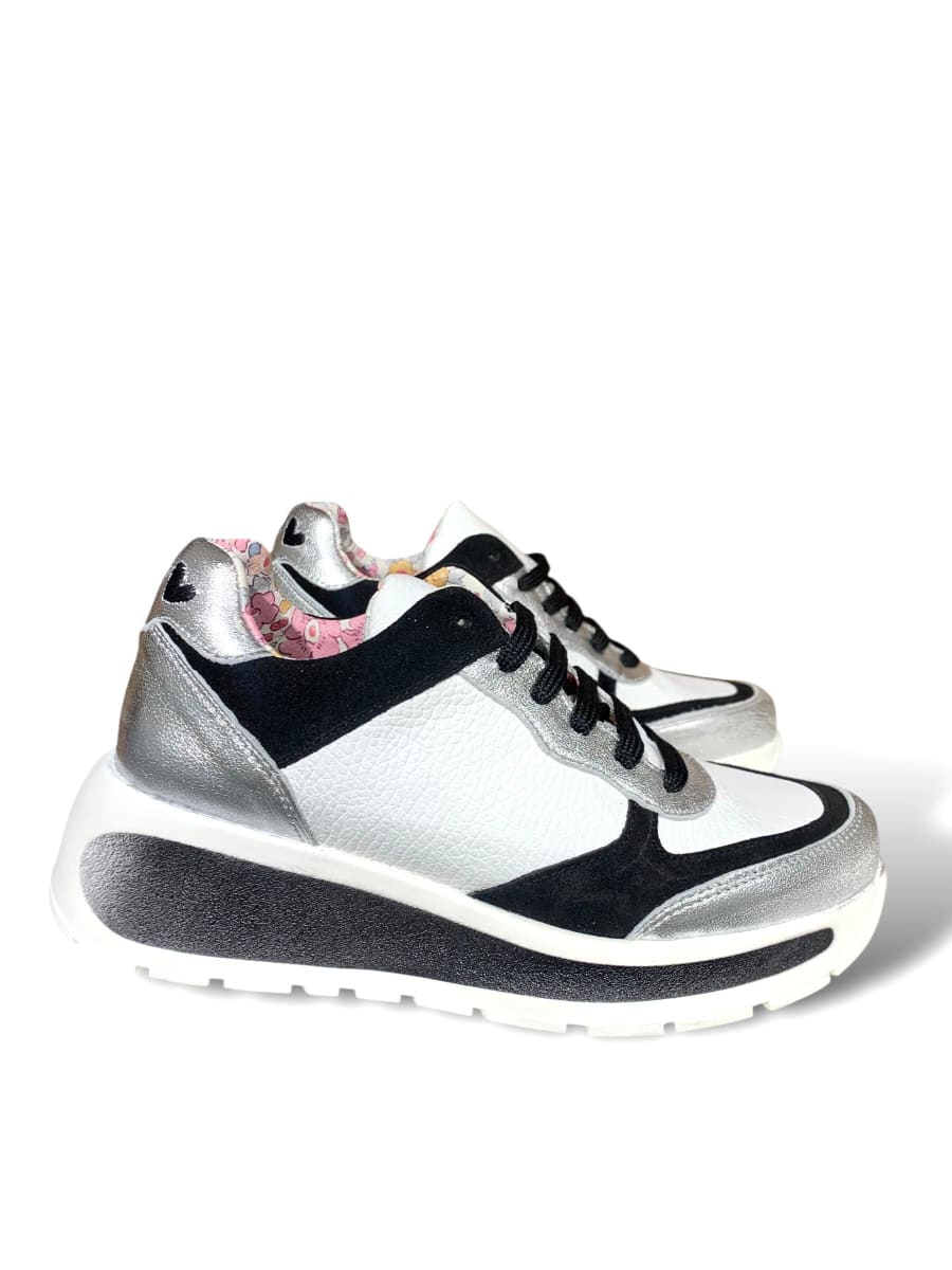 DEPORTIVO PLATA BLANCO SNOCK2