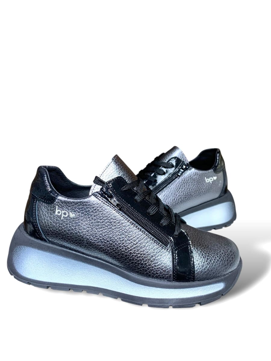 ZAPATO CRETA NAPA SHOCK METAL  ACERO8