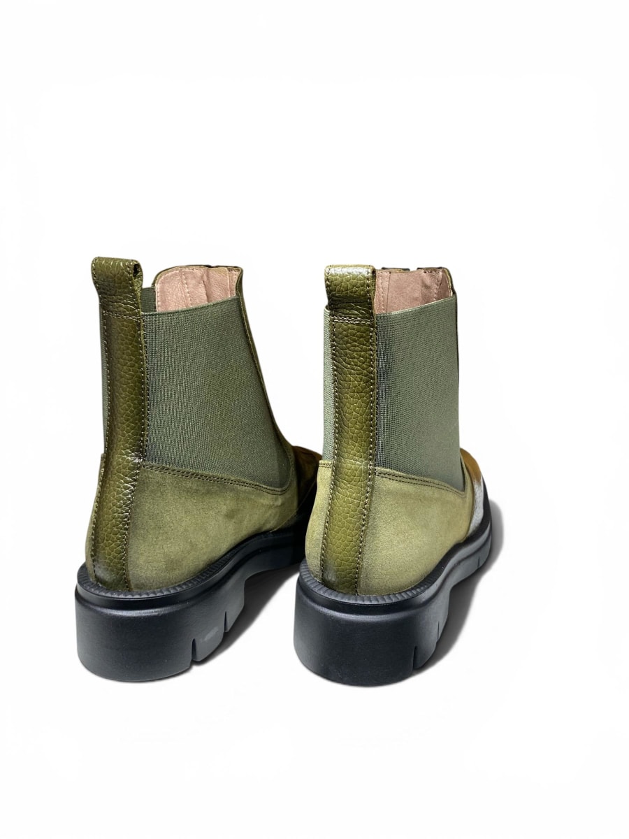 BOTIN NEPAL BOLERO ARMY VELOUR NRO 364