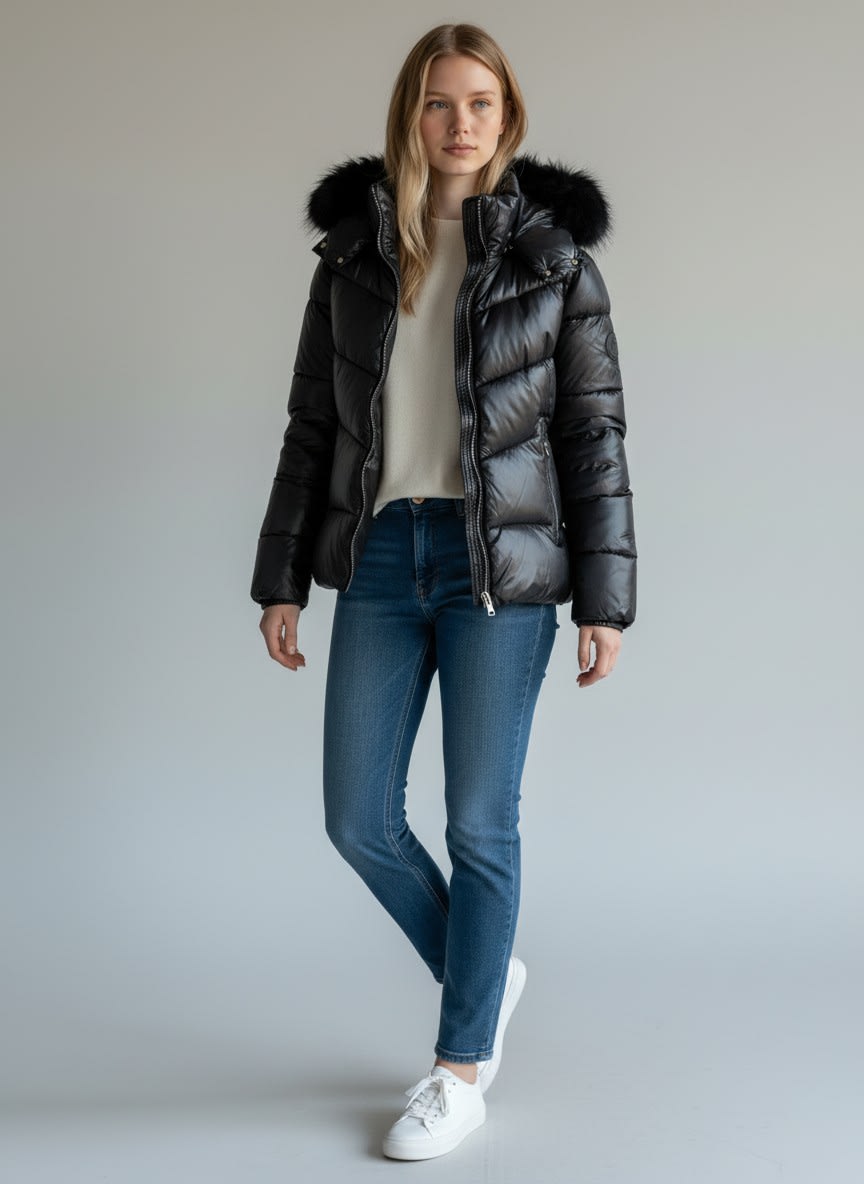PARKA FLY LUXYRY NEGRA4