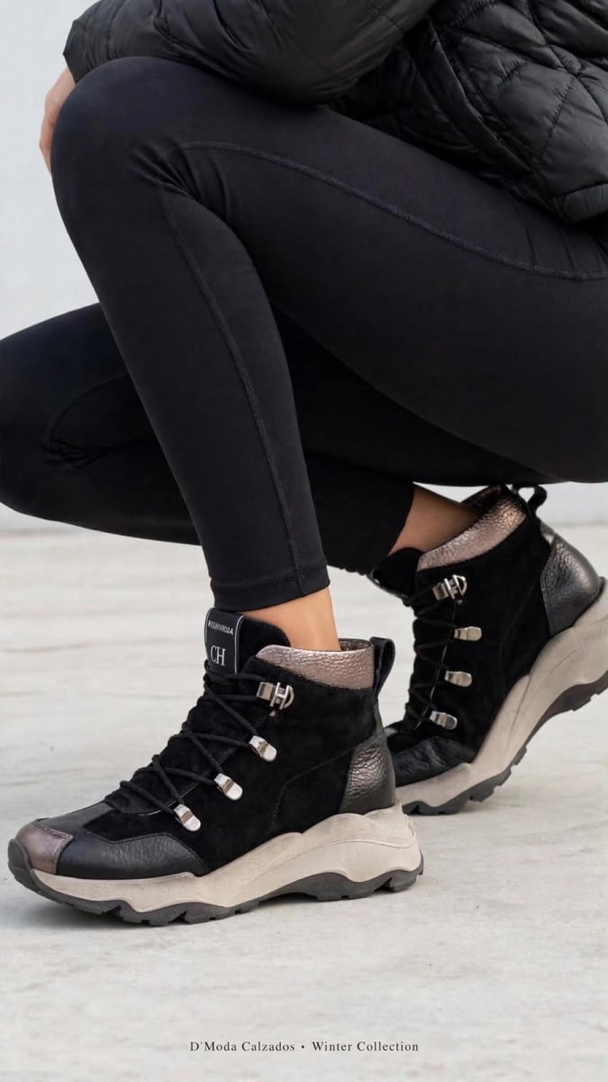 BOTIN HISPANITAS NEPAL BOLMET TOPO VELOUR  BLACK5