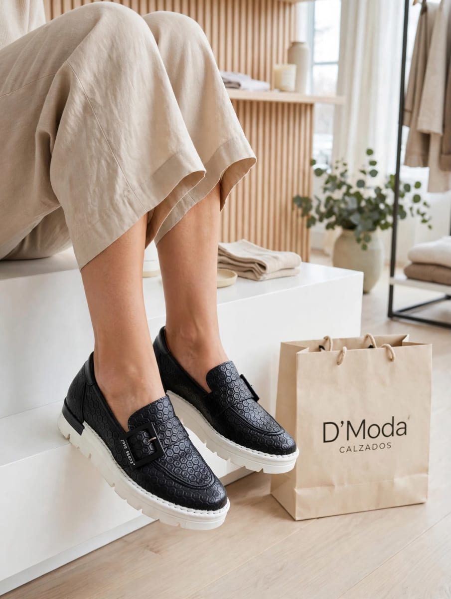 MOCASIN EVA NEGRO COMETA IBIZA NRO 402