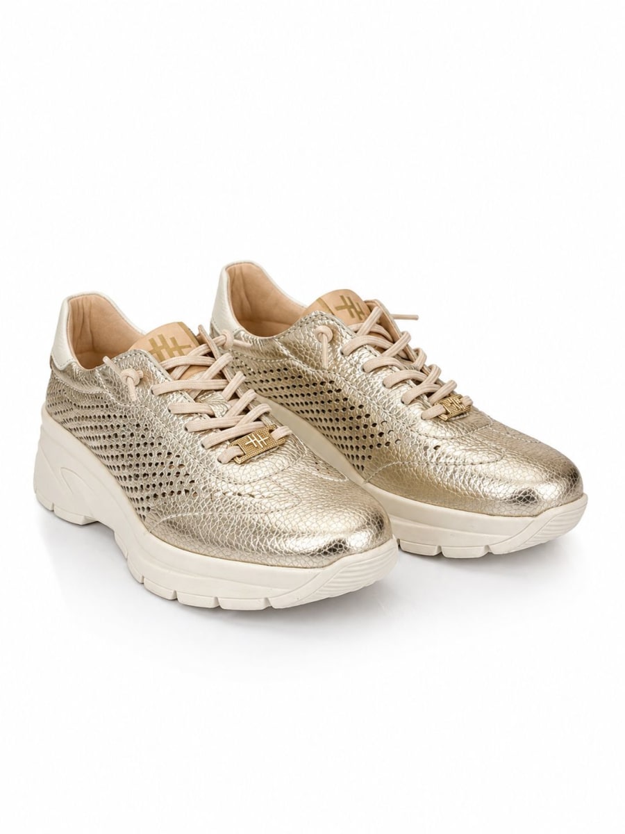 ZAPATILLA JADE  v26 HISPANITAS DORADA3