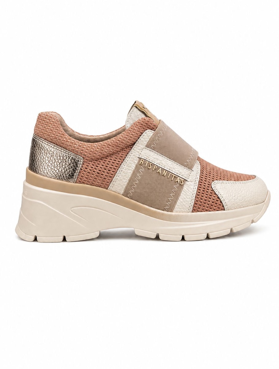 ZAPATO DEPORTIVO HISPANITAS JADE V26  SALMON3
