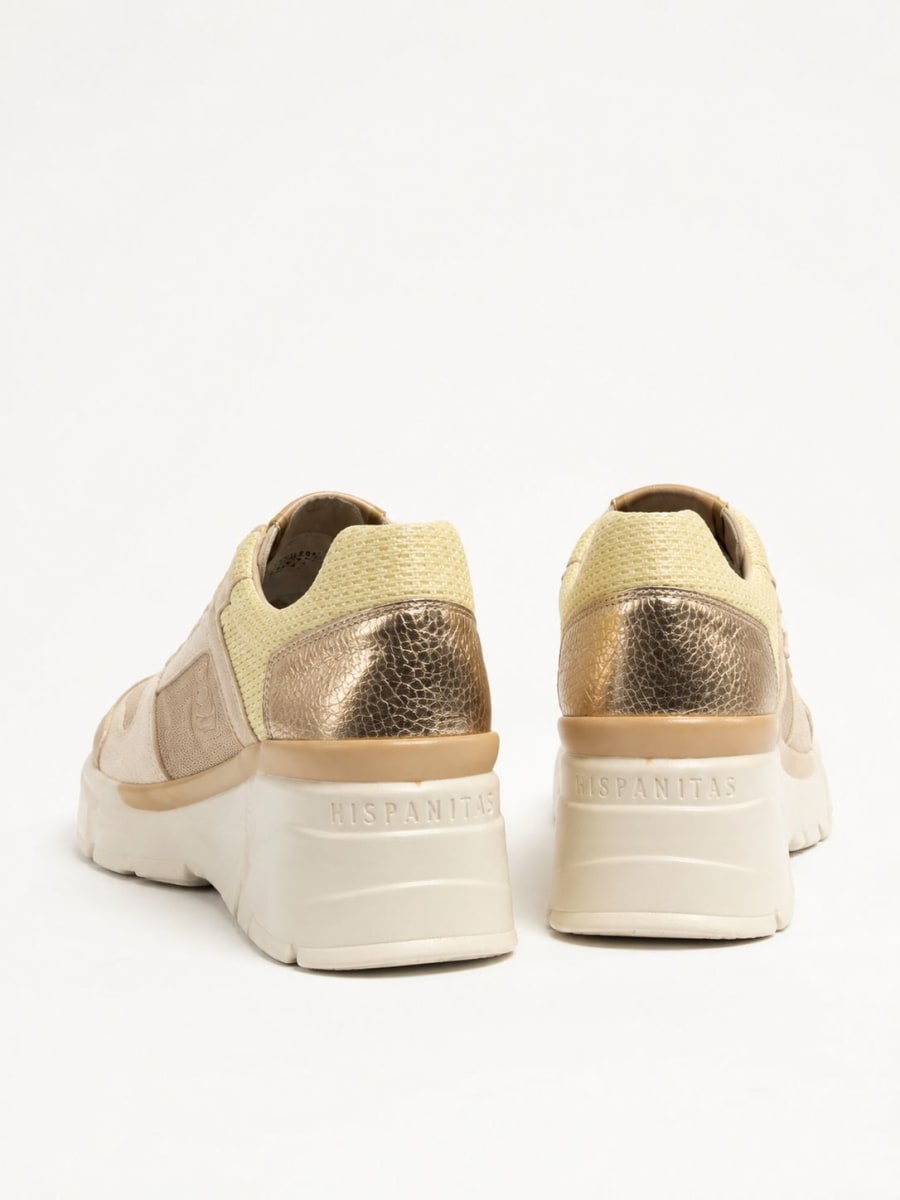 ZAPATO DEPORTIVO  HISPANITAS JADE  AMARILLO4