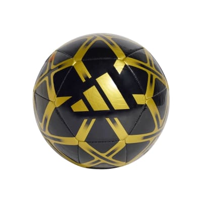 PELOTA DE FUTBOL ADIDAS STARLANCER CLUB | JH3748 NEGRO DORADO1