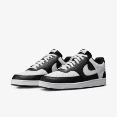 Nike Hombre - Court Vision Low Black/White