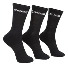 Tripack Spalding Medio Negro 35 -39