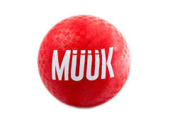 Balon De Goma Muuk PlayGround Nº6 Rojo