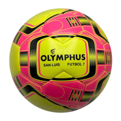 Pelota Futbol Olymphus San Luis 7 Rosado Fluor