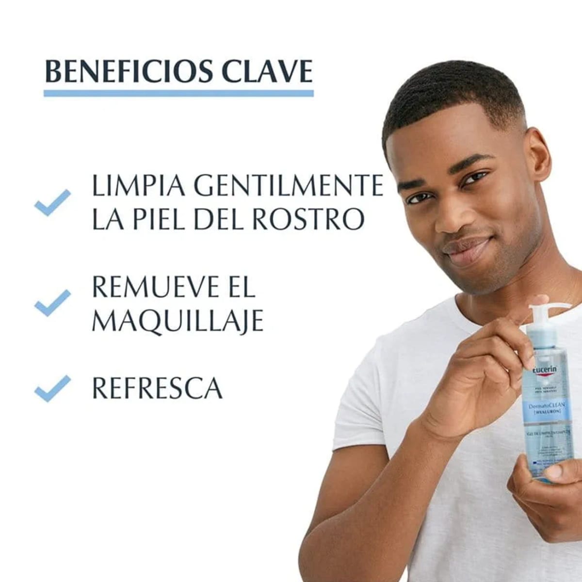 EUCERIN DERMATOCLEAN GEL LIMPIADOR FACIAL 200ML3