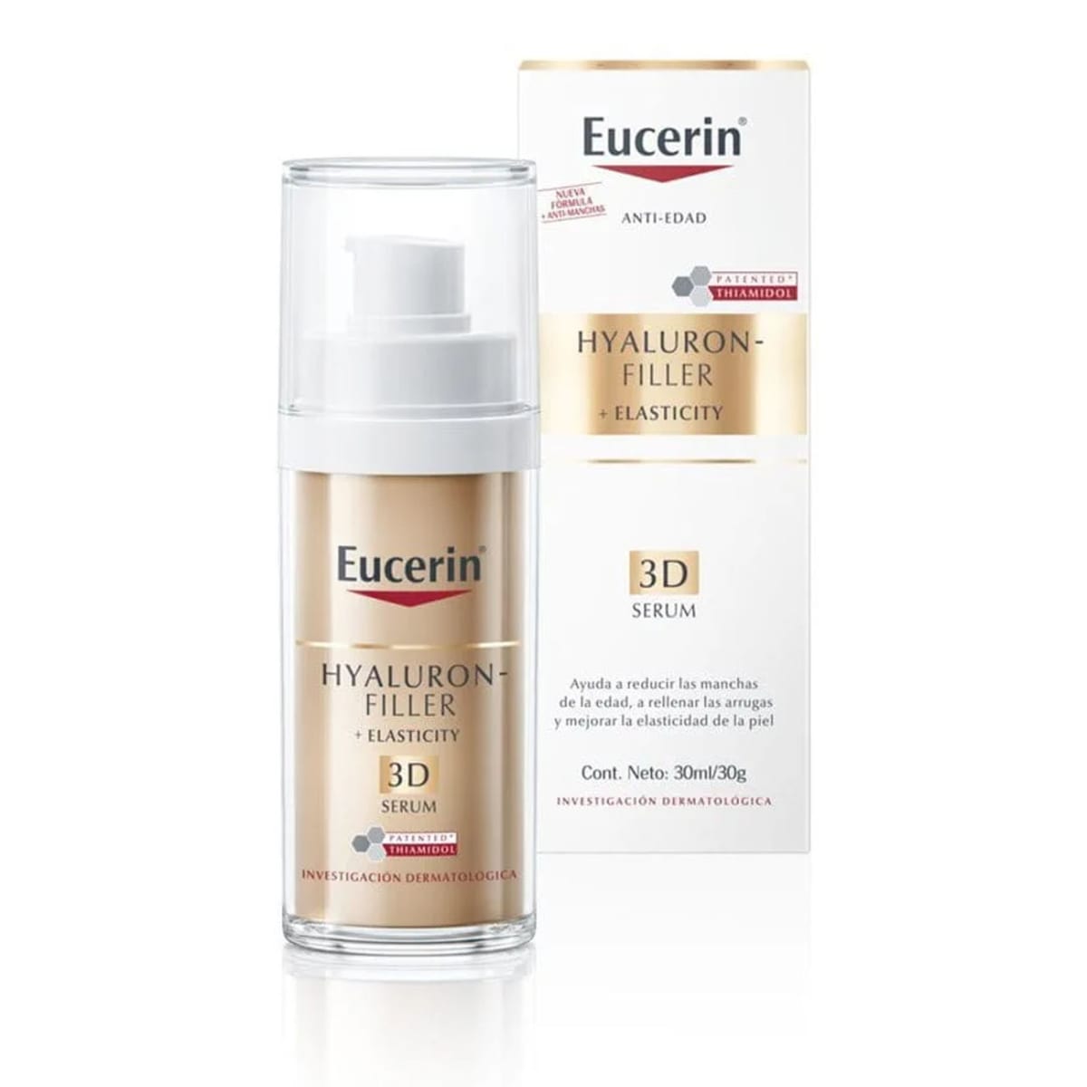 EUCERIN HYALLURON FILLER ANTI EDAD ELASTICITY SERUM 30 ML (3D)1