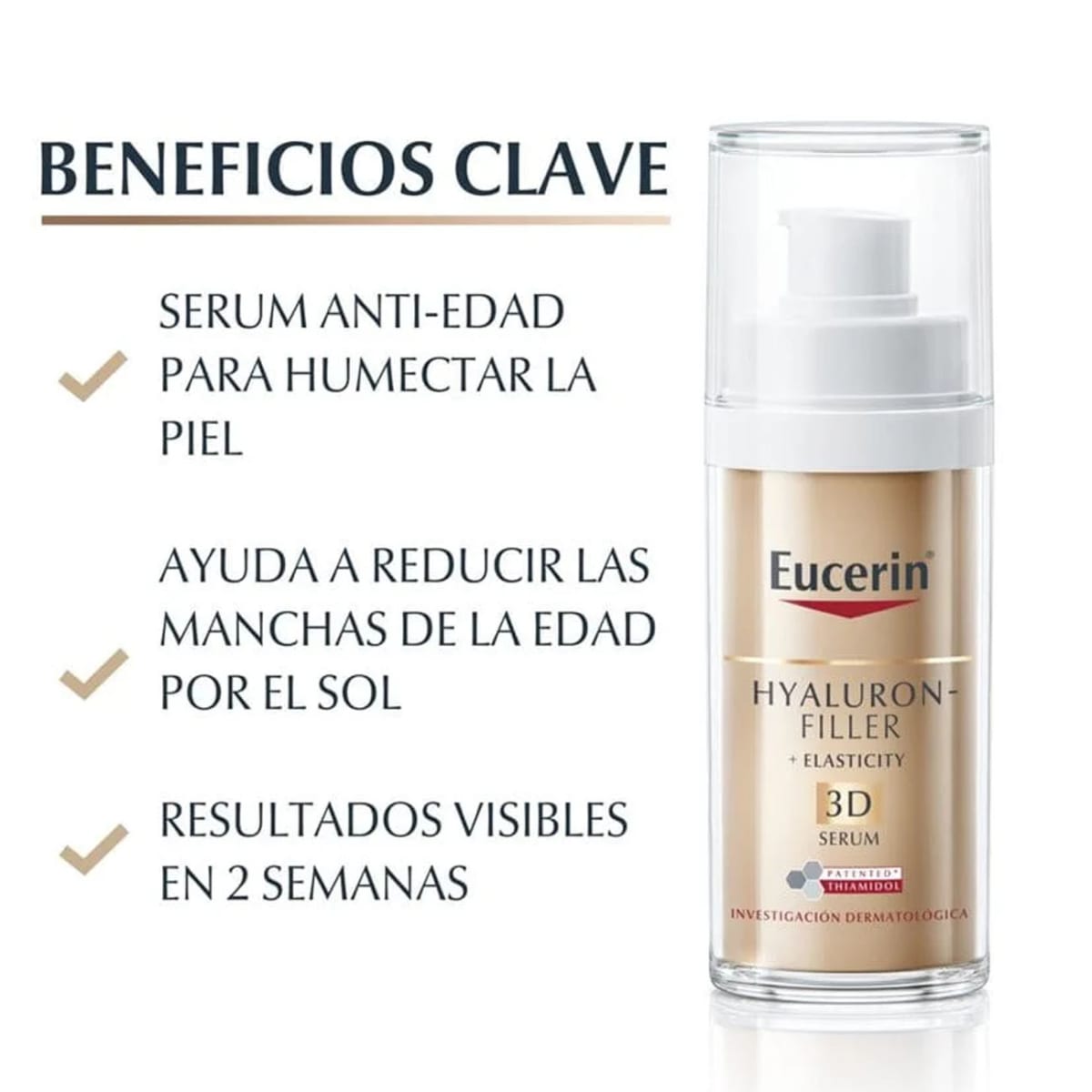 EUCERIN HYALLURON FILLER ANTI EDAD ELASTICITY SERUM 30 ML (3D)2