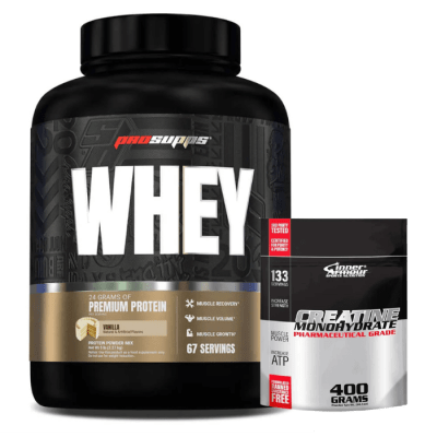Pack Ps Whey 5 lb (VAINILLA) + Creatina 400 gr IA1