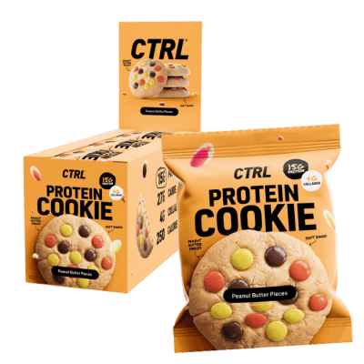 GALLETA PROTEICA PROTEIN COOKIE CTRL (60 GR) - Peanut Butter Pieces1