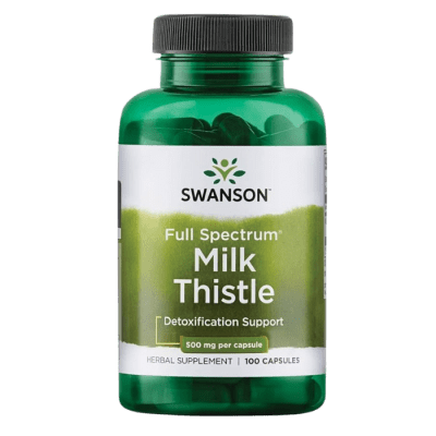 Milk Thistle, Cardo Mariano 500 mg /100 caps (SWANSON)1