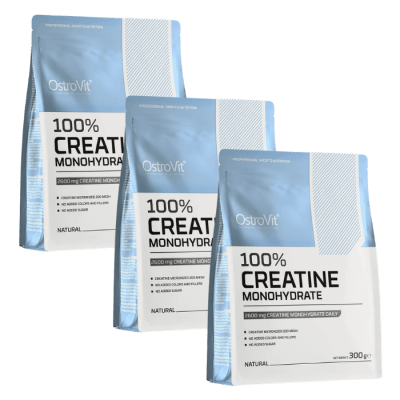 Pack 3 Creatina Saco 300 Gr Ostrovit - 900 Gr Total1