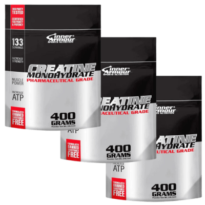 Pack 3 Creatina 400 gr IA - 1.2 Kg Total1