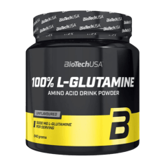 100% L-Glutamine 240 gr Biotech