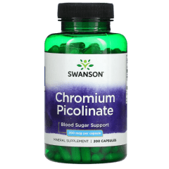 CHROMIUM PICOLINATE Swanson (100 capsulas)