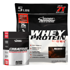 Pack Proteína 5Lb (CHOCOLATE) + Creatina 400 gr IA