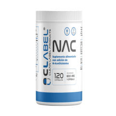 N Acetilcisteína - NAC 600mg 120 cápsulas