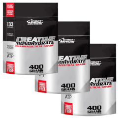 Pack 3 Creatina 400 gr IA - 1.2 Kg Total