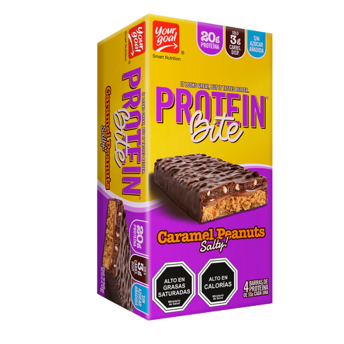 Barra Protein Bite Caramel Peanuts Salty 4