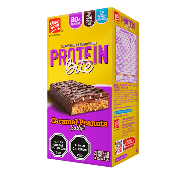 Barra Protein Bite Caramel Peanuts Salty6