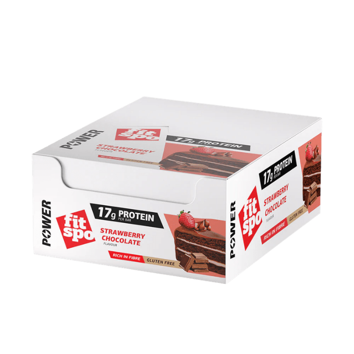 Barra Fitspo Protein Bar Strawberry Chocolate2