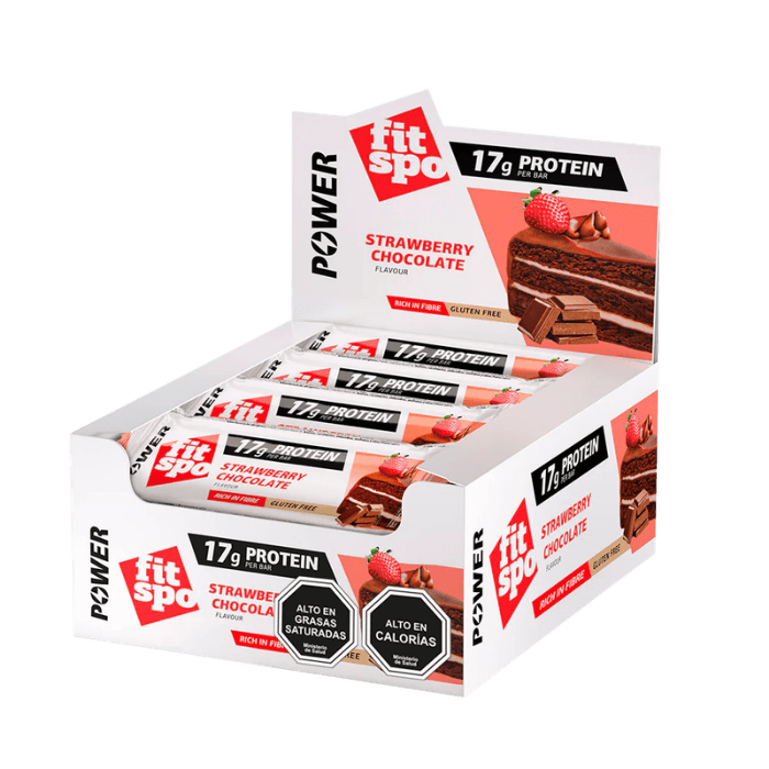 Barra Fitspo Protein Bar Strawberry Chocolate 2
