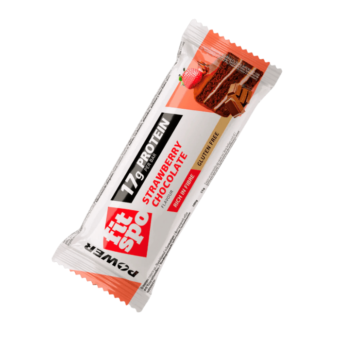 Barra Fitspo Protein Bar Strawberry Chocolate4