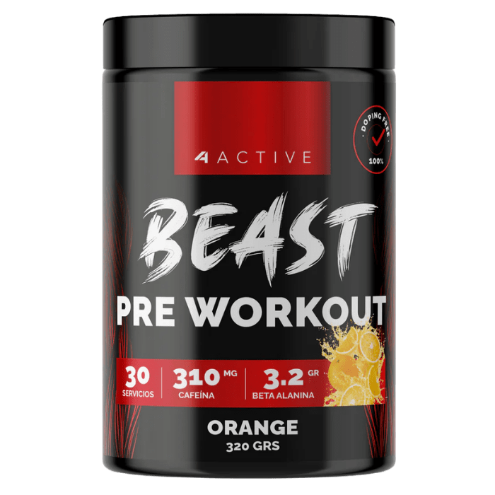 Beast Pre Workout 4Active 0