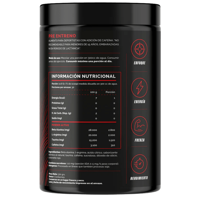 Beast Pre Workout 4Active6