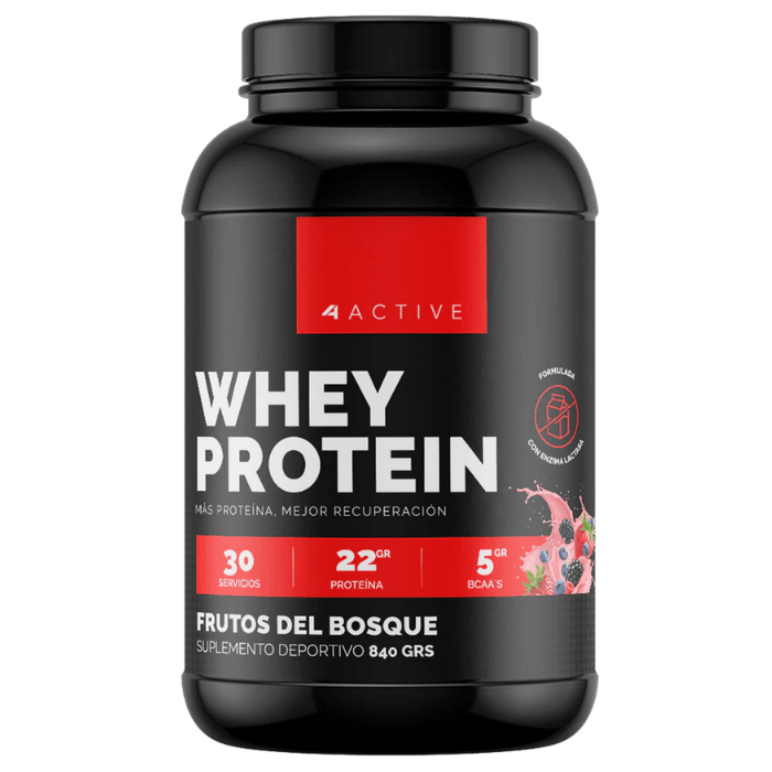 Whey Protein 840 grs + Shaker4