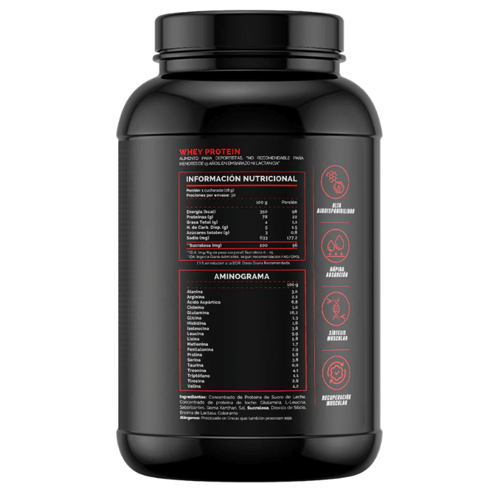 Whey Protein 840 grs + Shaker7