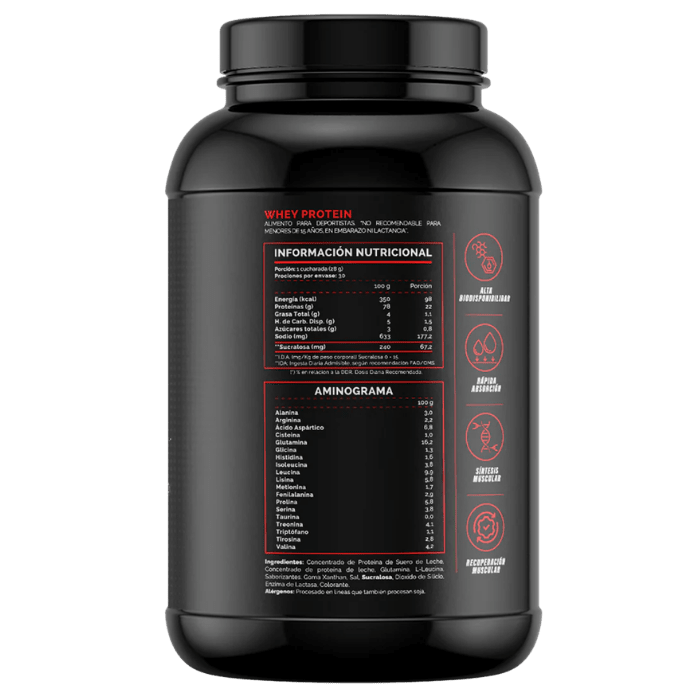 Whey Protein 840 grs + Shaker9
